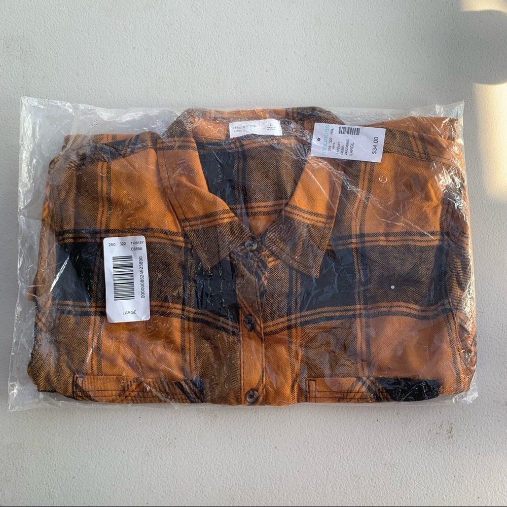 Yellow Flannel Long Sleeve